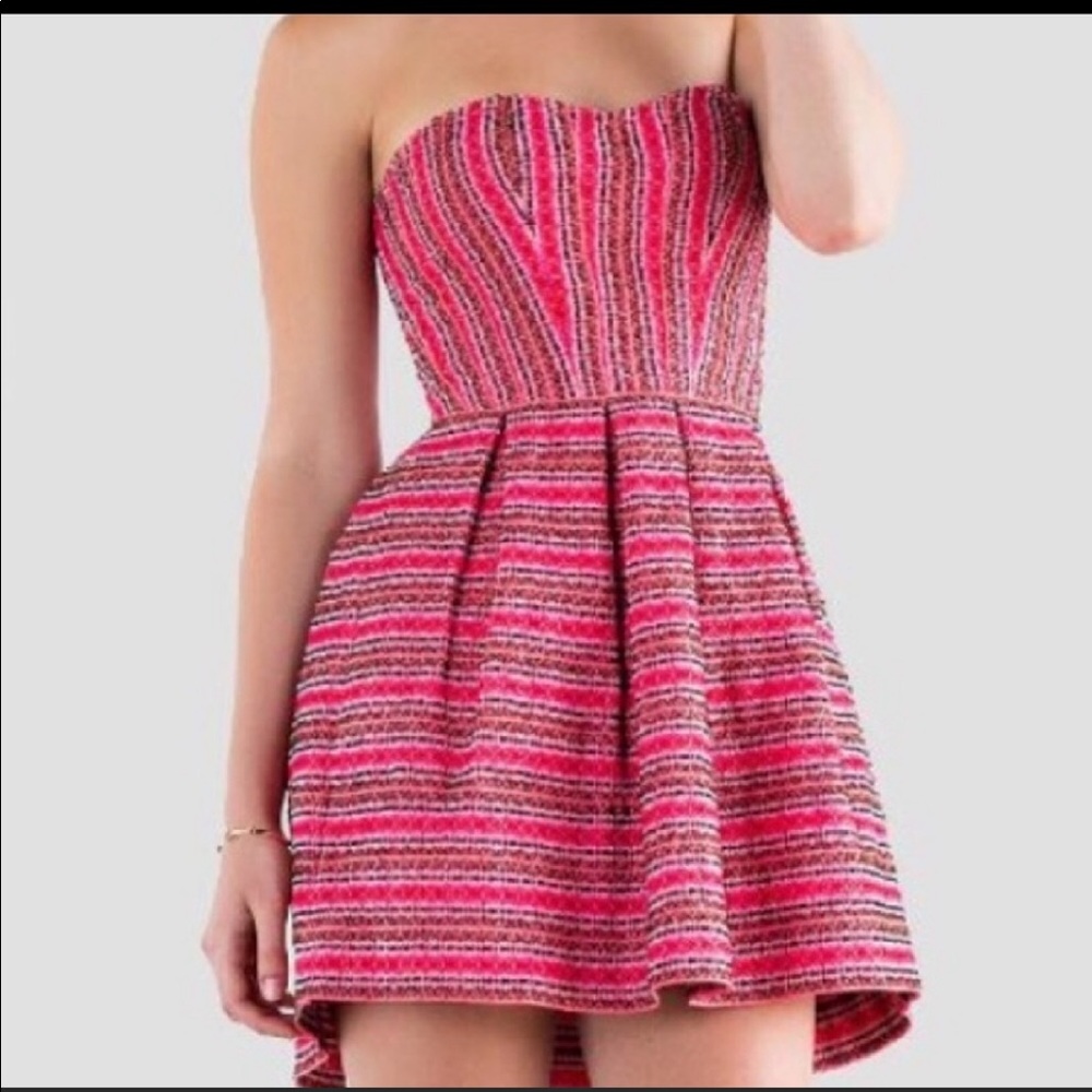 Francesca’s Strapless Dress